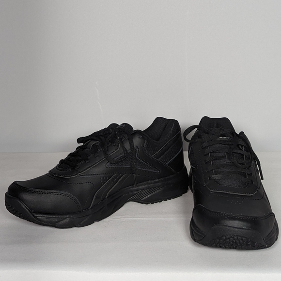 NEW Reebok Womens Work N Cushion 4.0 Walking Shoe sz 8.5 black - Picture 2 of 4